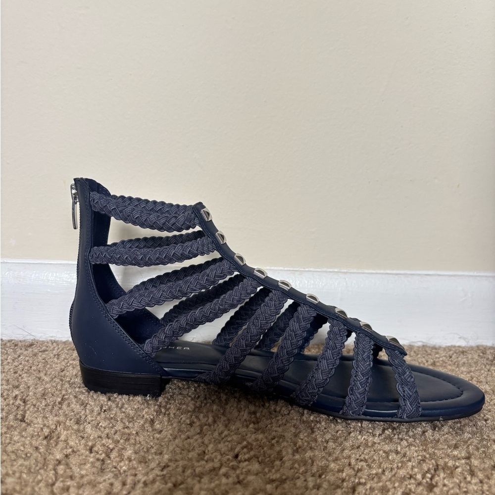 Marc Fisher Dark Blue Gladiator Sandals
